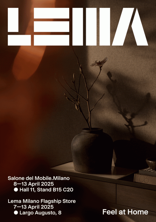 lema_salone_2025_feelathome_teaser Lema Salone del mobile 2025 Feel at home Teaser